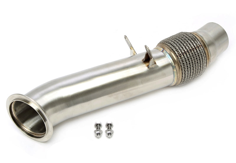 TA Technix Downpipe ohne Katalysator mit Flexrohr für passsend für BMW 5er Serie, 6er Serie, 7er Serie, X5, X6