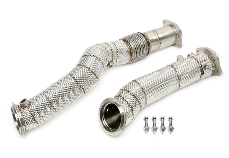 TA Technix Downpipe mit Hitzeschild und Flexrohr für BMW 2er Serie,3er Serie, 4er Serie