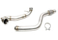 TA Technix Downpipe ohne Katalysator mit Flexrohr für Mercedes Benz CLA-Klassse Coupe, Shooting Brake