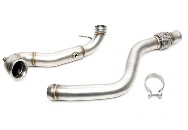 TA Technix Downpipe ohne Katalysator mit Flexrohr für Mercedes Benz CLA-Klassse Coupe, Shooting Brake