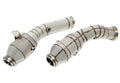 TA Technix Downpipe mit Hitzeschild und Katalysator für Mercedes Benz C-Klasse, E-Klasse
