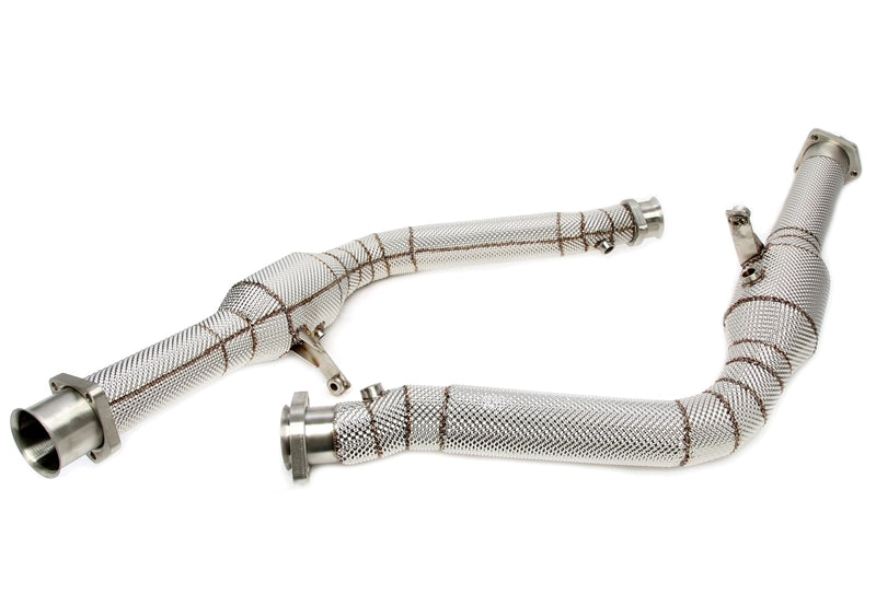 TA Technix Downpipe mit Hitzeschild und Katalysator für Mercedes Benz G-Klasse
