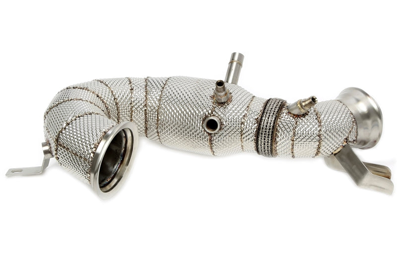 TA Technix Downpipe mit Hitzeschild und Katalysator für Mercedes Benz AMG GT, E-Klasse, CLS-Klasse, GLE-Klasse, S-Klasse