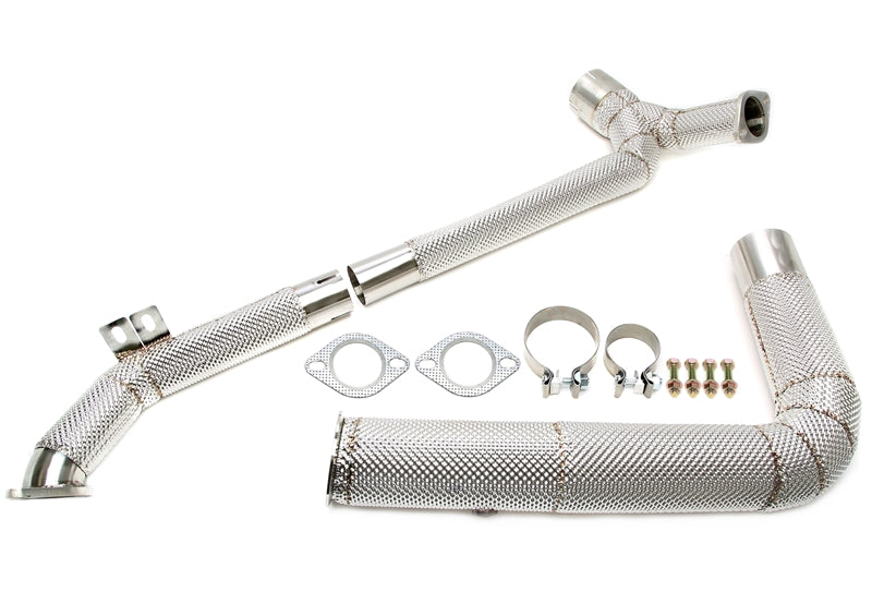 TA Technix Edelstahl Downpipe für Porsche 718 Boxster/718 Cayman