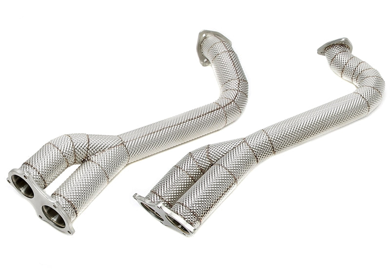 TA Technix Edelstahl Downpipe für Porsche Cayman / Boxster / Boyster Spyder