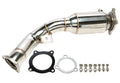 TA Technix Edelstahl Downpipe mit Kat Attrappe für Porsche Macan