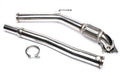 TA Technix Edelstahl-Downpipe für VAG Motoren für Audi / Seat / Skoda / VW A3, TT, Altea, Leon, Toledo, Octavia, Superb, Yeti, Eos, Golf V+VI, Jetta, Passat, Scirocco, Tiguan