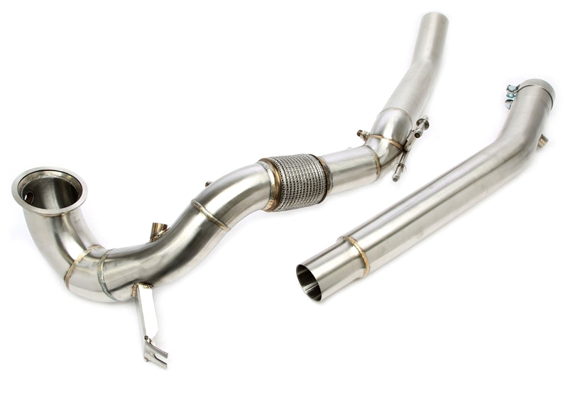 TA Technix Downpipe ohne Katalysator mit OPF/2teilig für Audi / Cupra / Seat / Skoda / VW A3,Q2,Q3TT,Ateca,Leon,Formentor,Tarraco,Octavia,Karoq,Kodiaq,Superb,Arteon,Golf,Passat,T-Roc,Tiguan