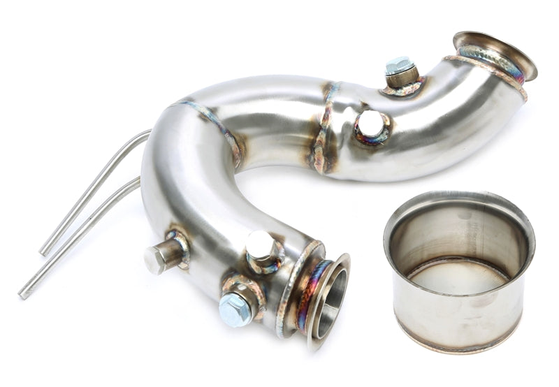 TA Technix Edelstahl Downpipe für passend für: Audi /  Seat /  Skoda / VW A3, Leon, Octavia, Golf