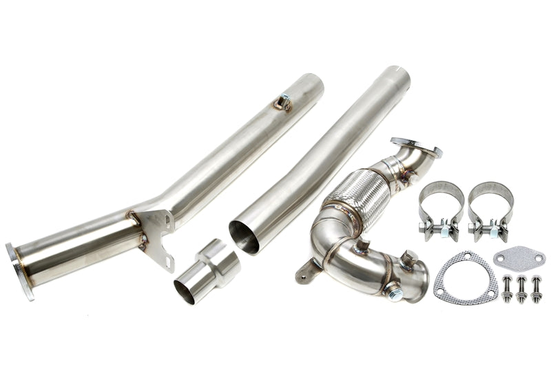 TA Technix Edelstahl Downpipe für passend für: Audi / Skoda  / VW A3, Octavia, Superb, Golf, Jetta, Scirocco, Touran