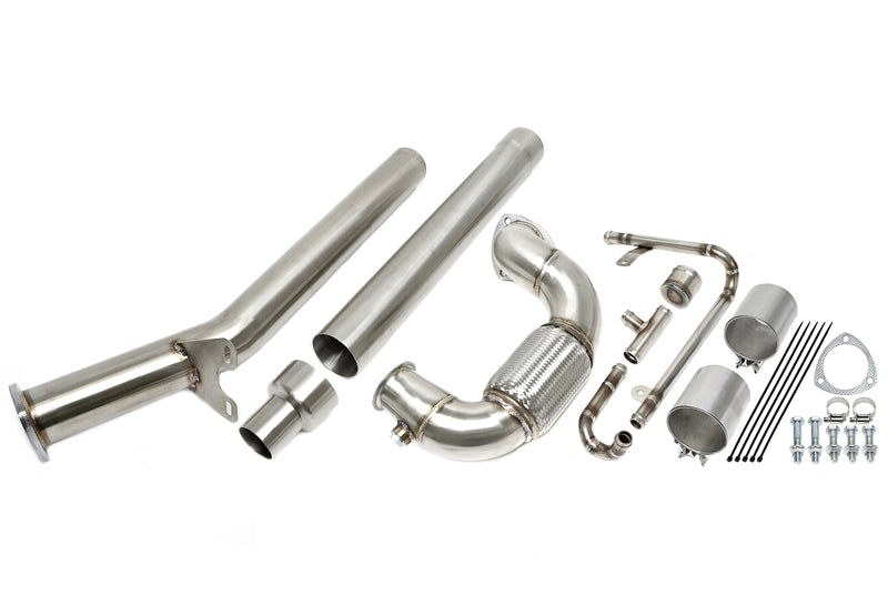TA Technix Edelstahl Downpipe für Audi / Seat / Skoda / VW A3, Leon, Octavia, Golf