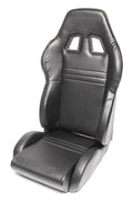 TA Technix Sportsitz - schwarz, Kunstleder, verstellbar, links