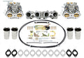 TA Technix 45mm DCOE Vergaser - Komplettkit passend für VW 2.0l 8V Motoren für Universell
