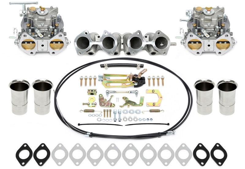 TA Technix 45mm DCOE Vergaser - Komplettkit passend für VW 2.0l 8V Motoren für Universell