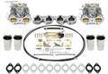 TA Technix 45mm DCOE Vergaser - Komplettkit für Seat/VW 1.8/2.0l-16V Motoren für Universell