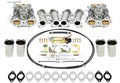 TA Technix 45mm DCOE Vergaser - Komplettkit passend für Seat/VW 2.0l-8V Crossflow Motoren für Universell