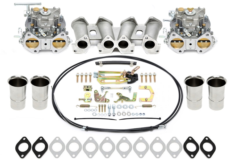TA Technix 45mm DCOE Vergaser - Komplettkit passend für Seat/VW 2.0l-8V Crossflow Motoren für Universell
