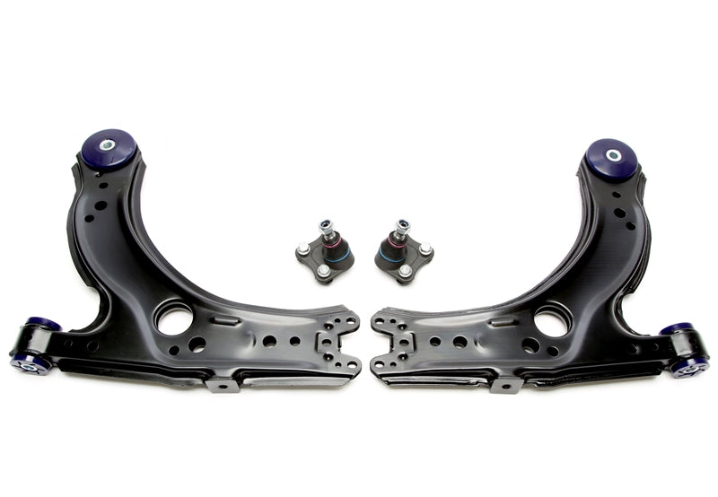 TA Technix Querlenker Satz Vorderachse mit PU Buchsen für Audi / Seat / Skoda / VW A3 / Leon, Toledo / Octavia / Bora, Golf, New Beetle