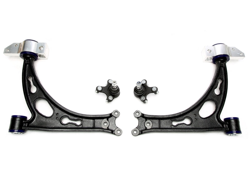 TA Technix Querlenker Satz Vorderachse mit PU Buchsen für Audi / Seat / Skoda / VW A3, Altea, Octavia, Caddy, Eos,Golf, Golf Plus, Jetta