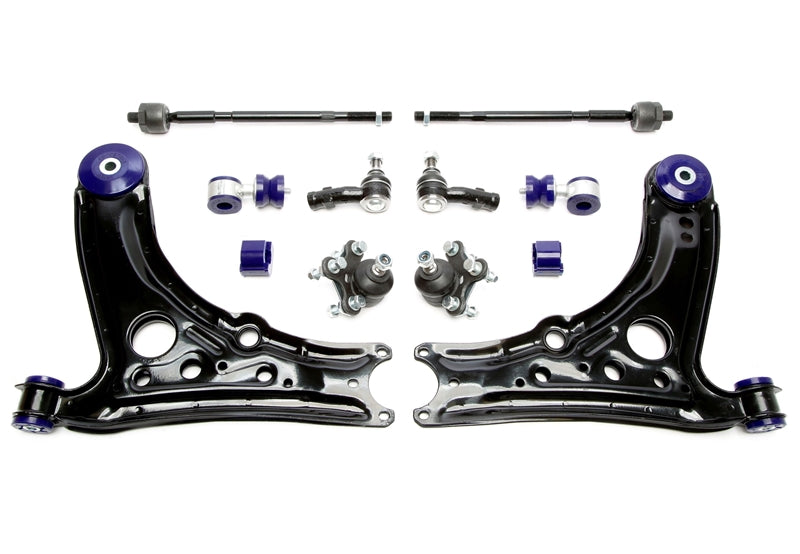TA Technix Querlenker Satz Vorderachse mit PU Buchsen für Seat/VW Arosa / Polo