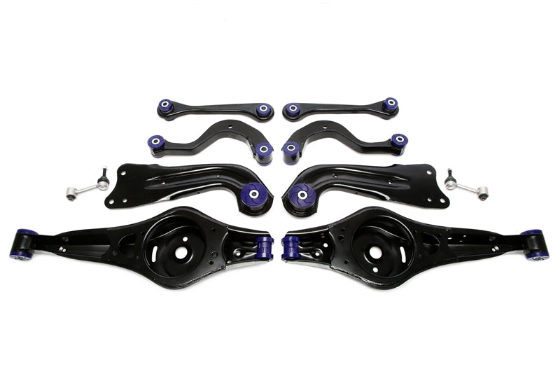 TA Technix Querlenker Satz mit PU Buchsen Hinterachse für Audi / Seat / Skoda / VW ,A3, Q3, TT/ Altea, Leon, Toledo / Octavia, Superb, Yeti / Beetle, Golf, Jetta, Eos, Tiguan, Touran