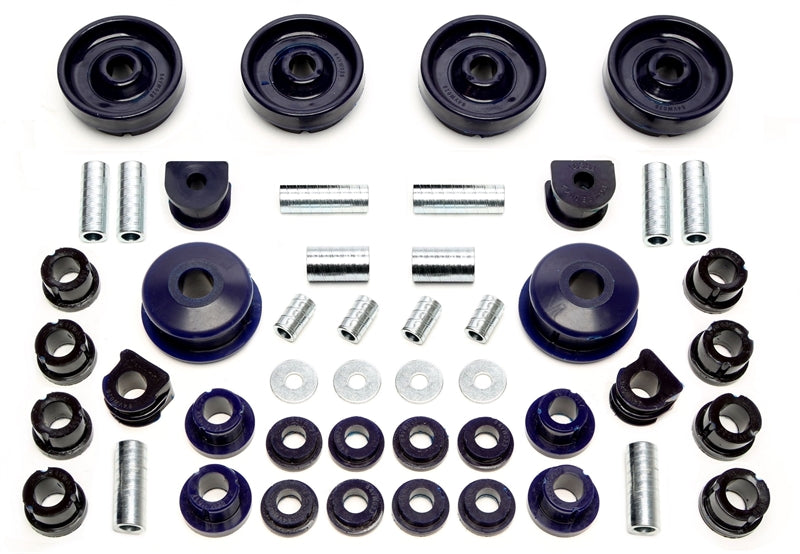 TA Technix PU-Buchsen Kit Vorder- /Hinterachse 48-teilig für Audi / Seat / Skoda / VW A3Q / Leon T4 / Octavia 4x4 / Bora 4-Motion / Golf IV 4-Motion
