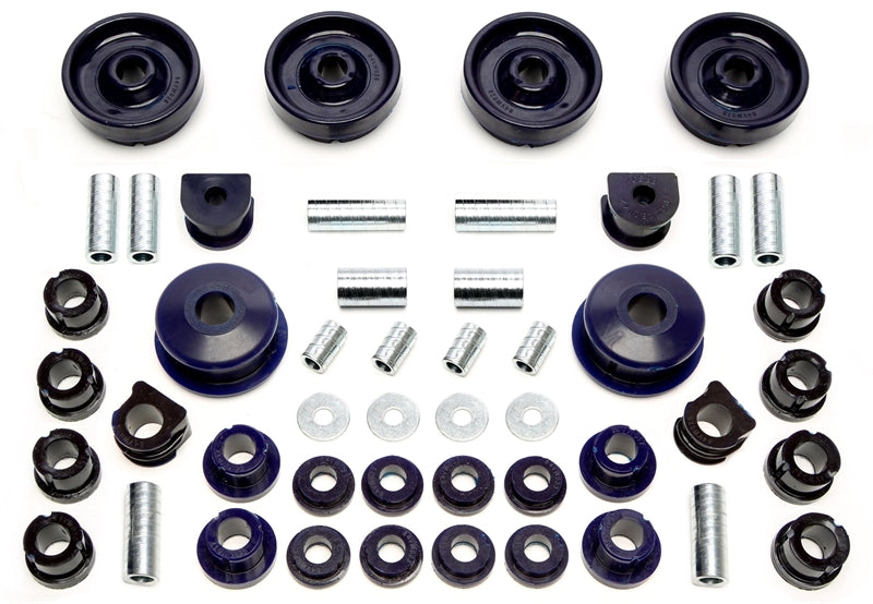 TA Technix PU-Buchsen Kit Vorder- /Hinterachse 48-teilig für Audi / Seat / Skoda / VW A3Q / Leon T4 / Octavia 4x4 / Bora 4-Motion / Golf IV 4-Motion