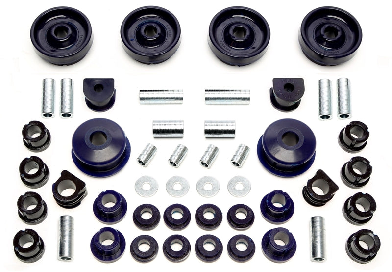 TA Technix PU-Buchsen Kit Vorder- /Hinterachse 48-teilig für Audi / Seat / Skoda / VW A3Q / Leon T4 / Octavia 4x4 / Bora 4-Motion / Golf IV 4-Motion