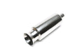 TA Technix Edelstahl Sportendschalldämpfer universal 125/100 / 45mm rund / geschliffen / Silencer im Endrohr