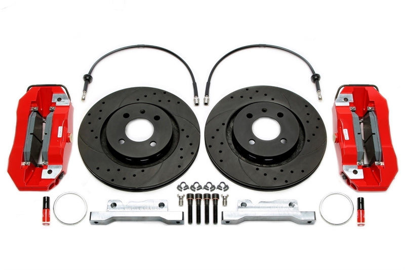 TA Technix 6-Kolben Bremsanlage-Upgrade Kit für Smart Fortwo, Forfour