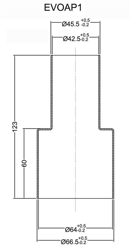 TA Technix Auspuff-Anschlußadapter