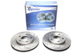 TA Technix Sport Bremsscheiben Satz Vorderachse gelocht + geschlitzt + innenbelüftet für Buick/Opel/Pontiac Regal, Sintra, Grand Prix, Trans Sport