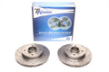 TA Technix Sport Bremsscheiben Satz Hinterachse, gelocht + geschlitzt für Citroën / Peugeot C4 II / DS4 / 308 / 308 SW / 308CC