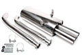 TA Technix Edelstahlanlage für BMW 3er Limousine, 3er Coupe, 3er Cabriolet, 3er Touring