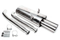 TA Technix Edelstahlanlage für BMW 3er Limousine, 3er Coupe, 3er Cabriolet,