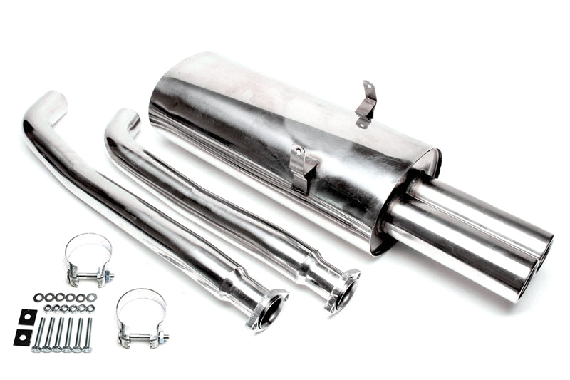TA Technix Edelstahlanlage für BMW 3er Limousine, 3er Coupe, 3er Cabriolet,