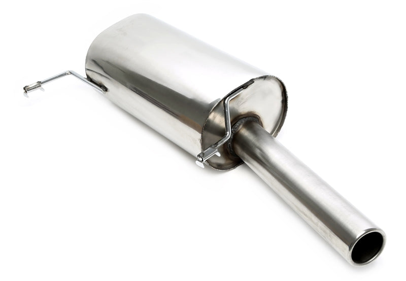 TA Technix Endschalldämpfer 1x70mm rund Edelstahl für VW Golf I Cabriolet, Scirocco II