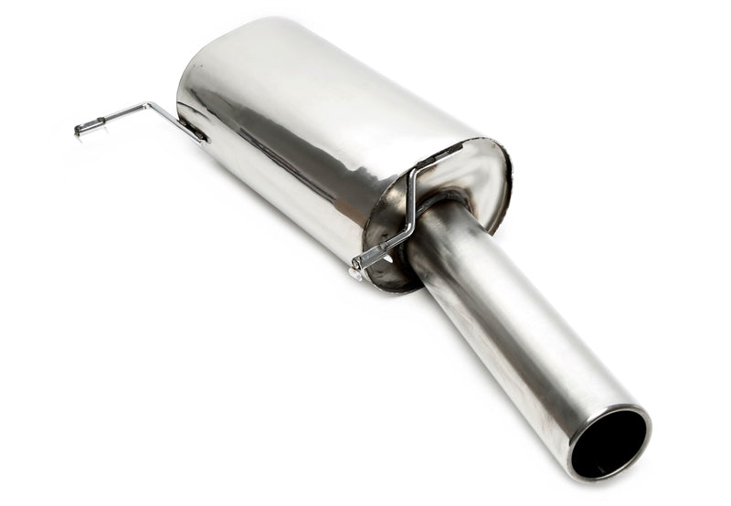 TA Technix Endschalldämpfer 1x90mm rund Edelstahl für VW Golf I Cabriolet, Scirocco II