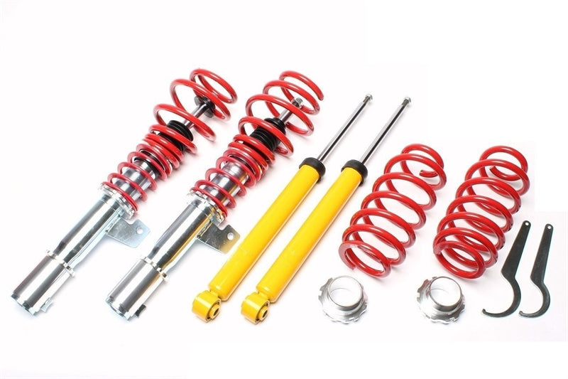 TA Technix Gewindefahrwerk für Audi / Seat / Skoda / VW A3, Altea , Leon, Toledo III, Octavia II, Superb, Golf V, Golf Plus, Jetta III, Passat 3C, Touran