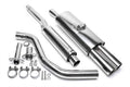 TA Technix Edelstahlanlage für VW Polo, Polo Classic, Polo Coupe