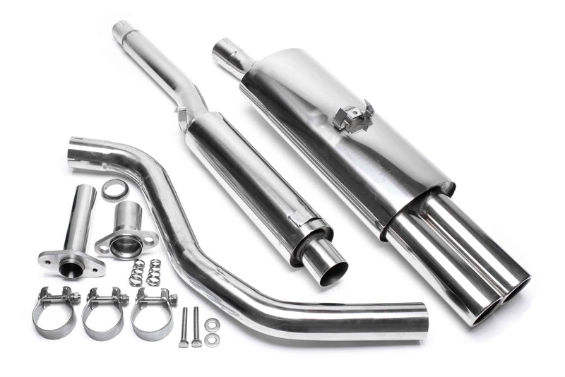 TA Technix Edelstahlanlage für VW Polo, Polo Classic, Polo Coupe