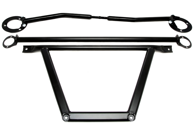 TA Technix Stahl-Domstreben Kit schwarz für BMW 3er Serie
