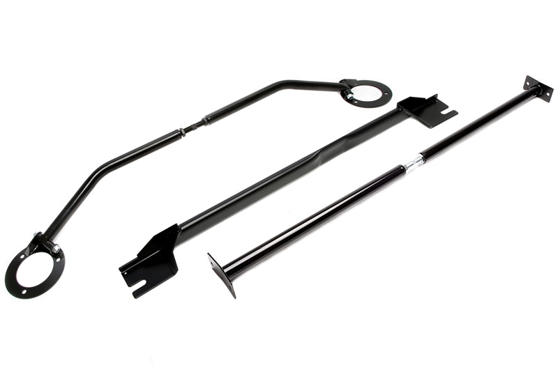 TA Technix Stahl-Domstreben Kit, schwarz für Audi, Seat, Skoda, VW A3, Leon, Octavia, Golf, Scirocco