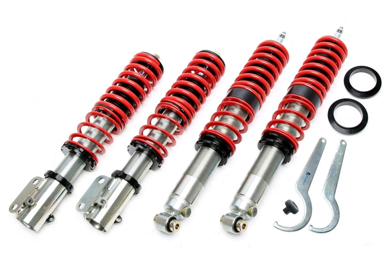 TA Technix härteverstellbares Gewindefahrwerk - Deep Version für Seat / VW Toledo I / Golf III /Golf III+IV Cabriolet / Vento