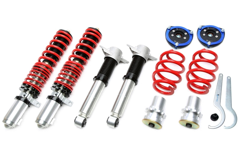 TA Technix härteverstellbares Gewindefahrwerk - Deep Version für Audi /Seat / Skoda / VW A3 / Altea / Leon / Toldeo / Skoda Octavia / Superb / Beetle / Eos / Golf / Golf Cabriolet / Golf Plus / Jetta / Passat / Passat CC / CC / Scirocco / Touran