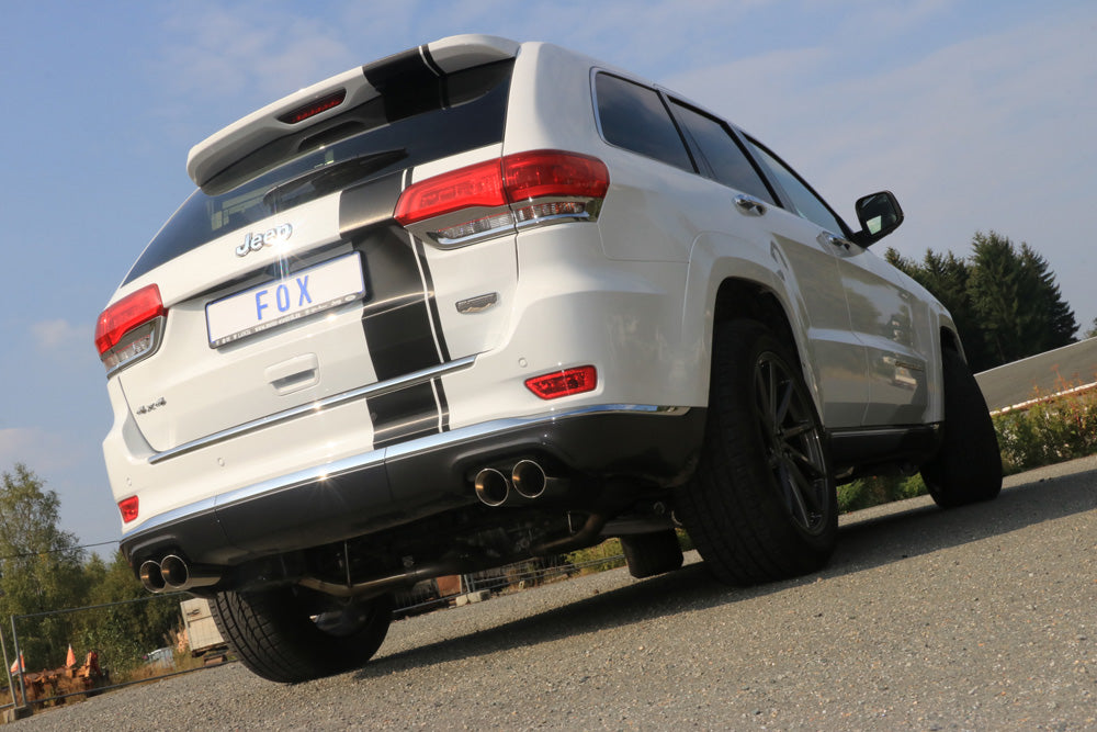 Fox passend fürJeep Grand Cherokee WK II - 5,7l Endschalldämpfer rechts/links - 2x90 Typ 25 rechts/links