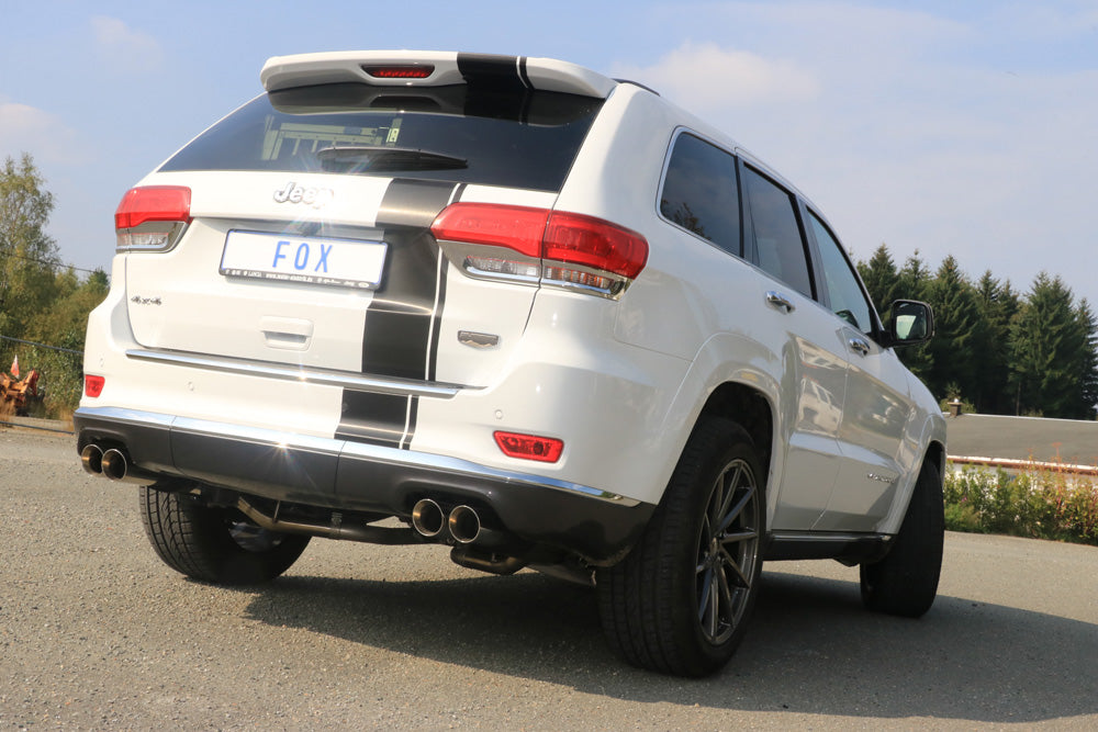Fox passend fürJeep Grand Cherokee WK II - 5,7l Endschalldämpfer rechts/links - 2x90 Typ 25 rechts/links