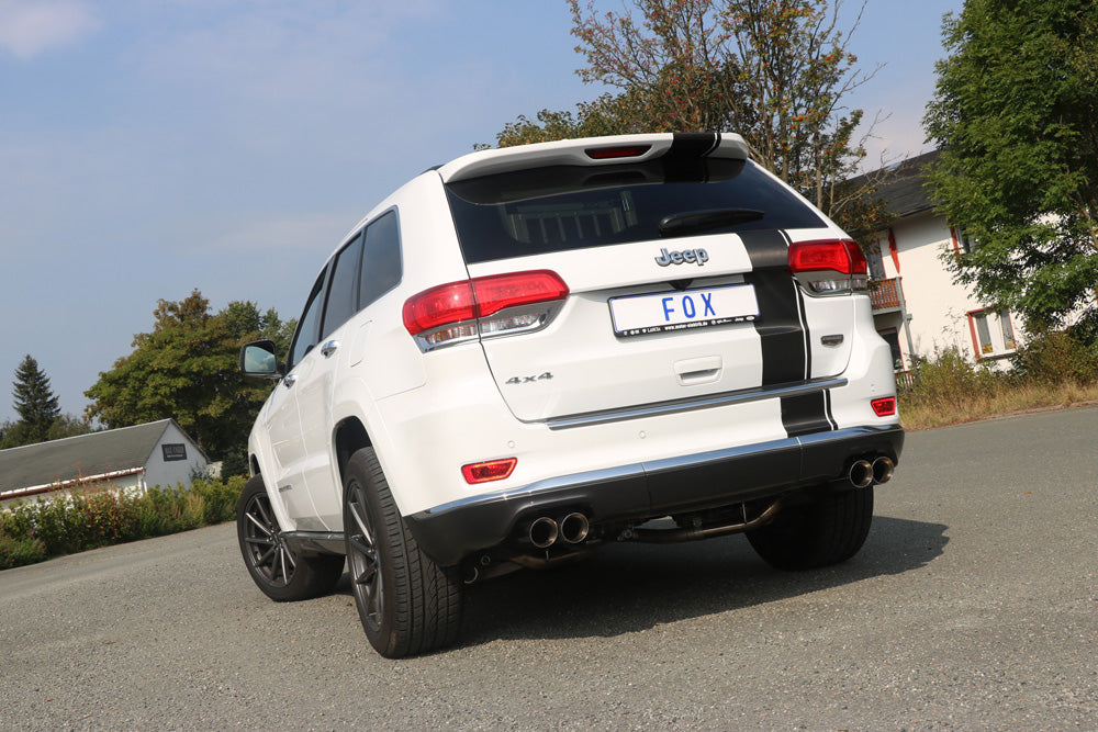 Fox passend fürJeep Grand Cherokee WK II - 5,7l Endschalldämpfer rechts/links - 2x90 Typ 25 rechts/links