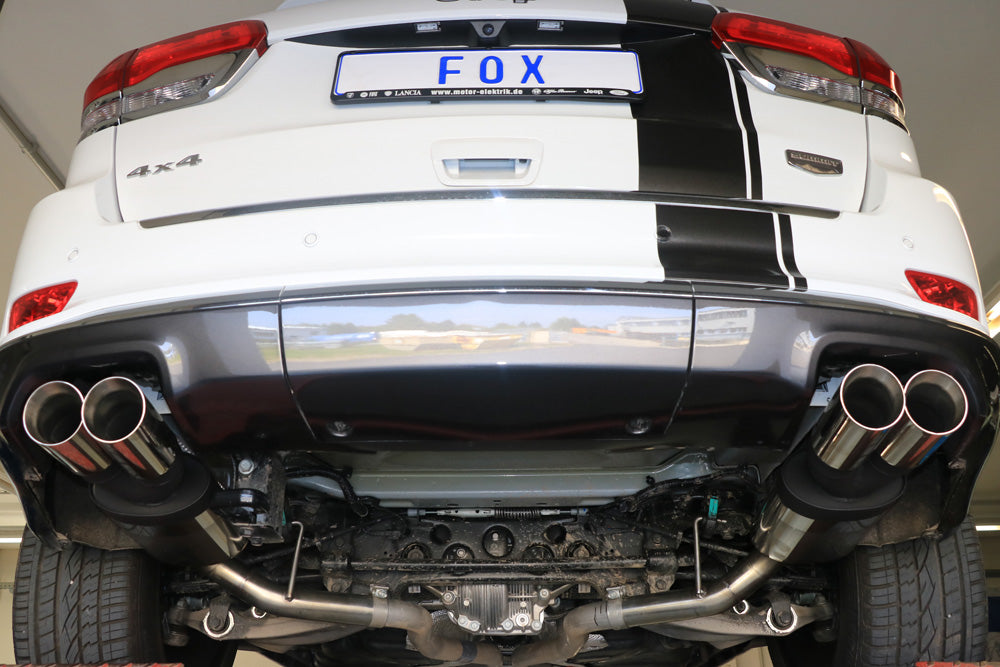 Fox passend fürJeep Grand Cherokee WK II - 5,7l Endschalldämpfer rechts/links - 2x90 Typ 25 rechts/links