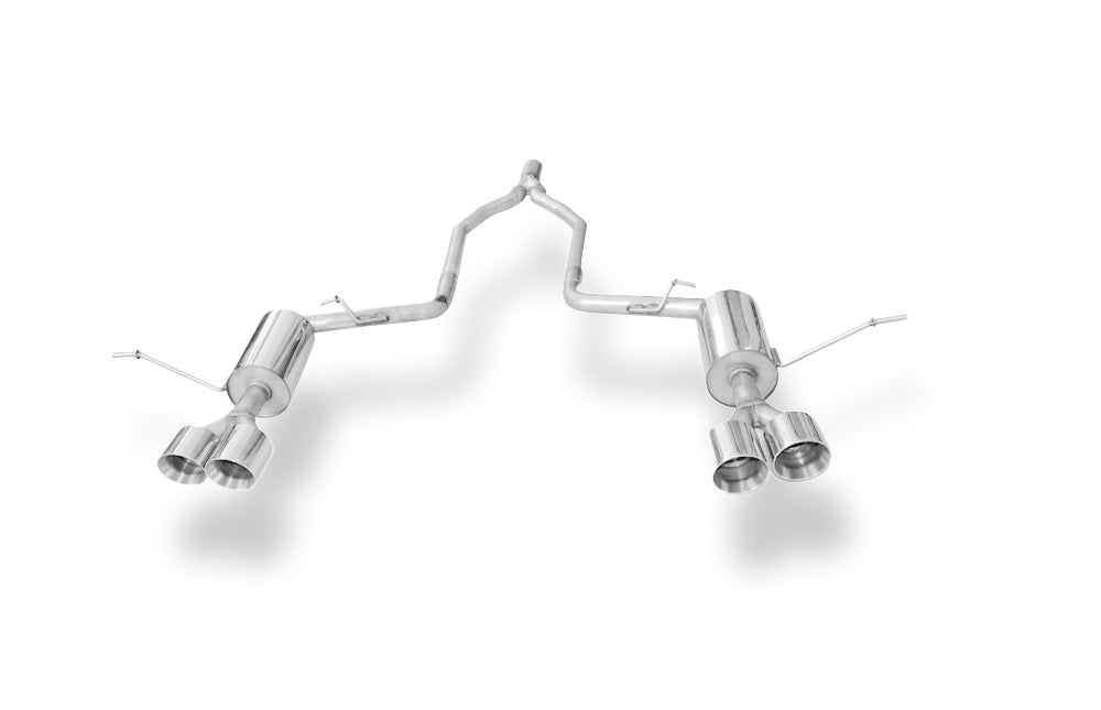 Fox passend fürJeep Grand Cherokee WKII ab 2014 Endschalldämpfer rechts/links - 2x100 Typ 25 rechts/links